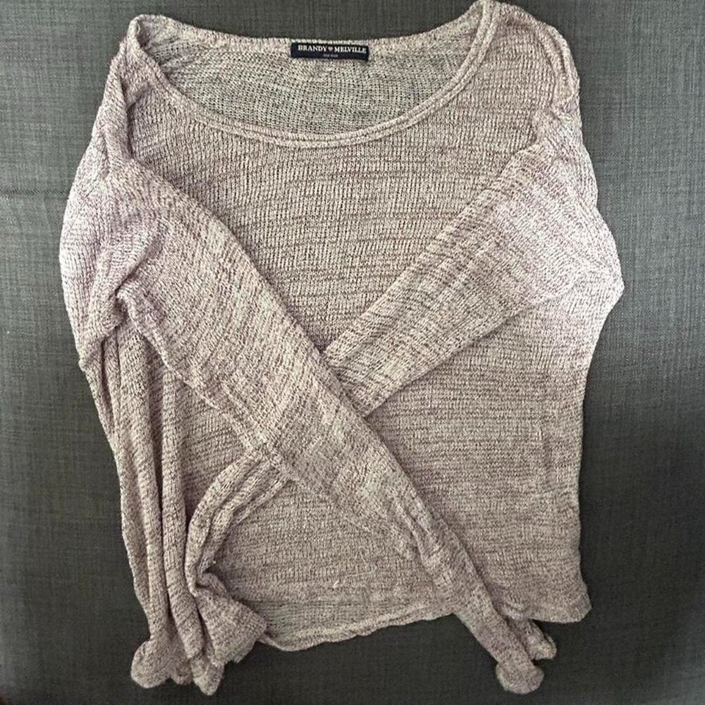 Sheer Brandy Melville top